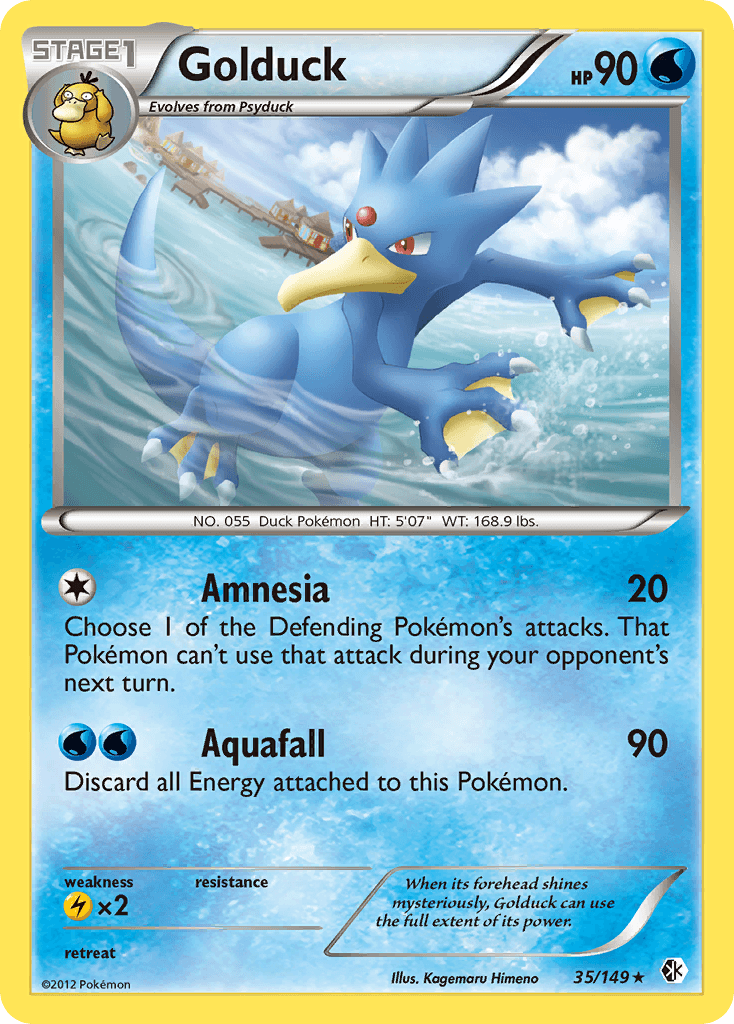 Carta Pokémon Golduck 35