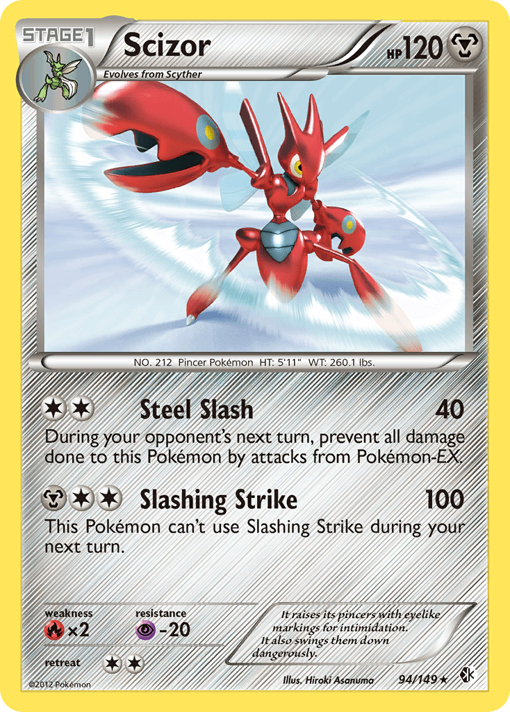 Carta Pokémon Scizor 94