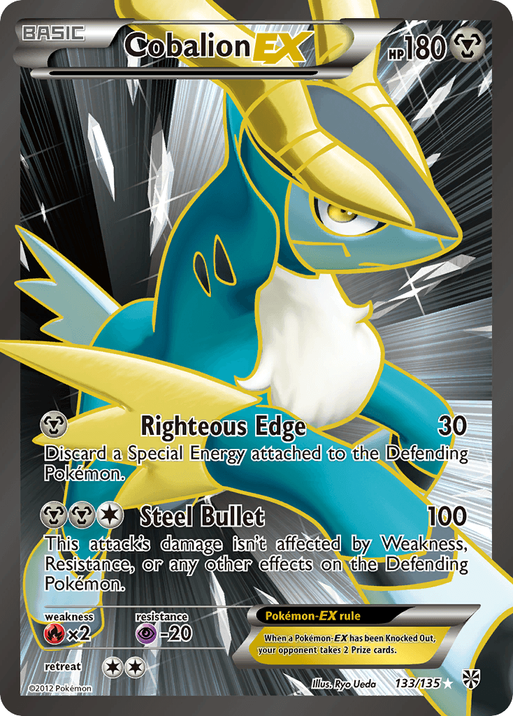Carta Pokémon Cobalion-EX 133