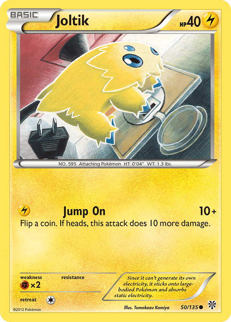 Carta Pokémon Joltik 50