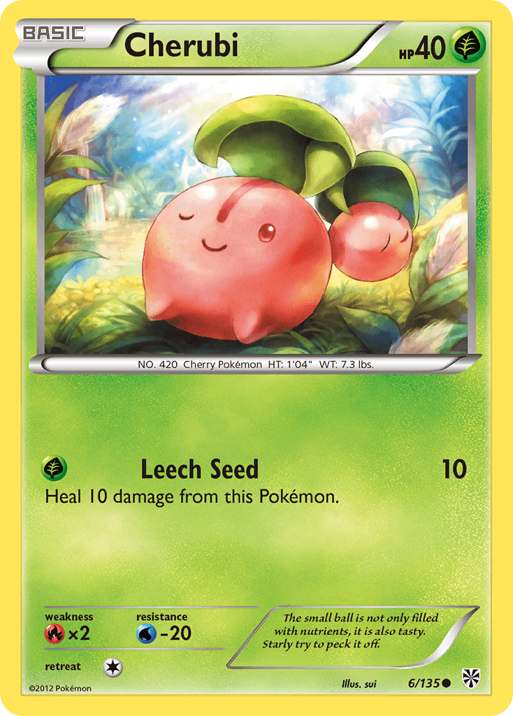 Carta Pokémon Cherubi 6