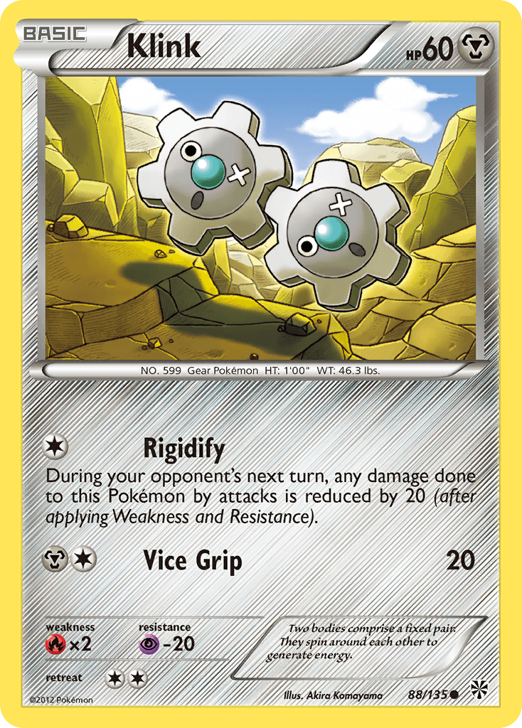 Carta Pokémon Klink 88