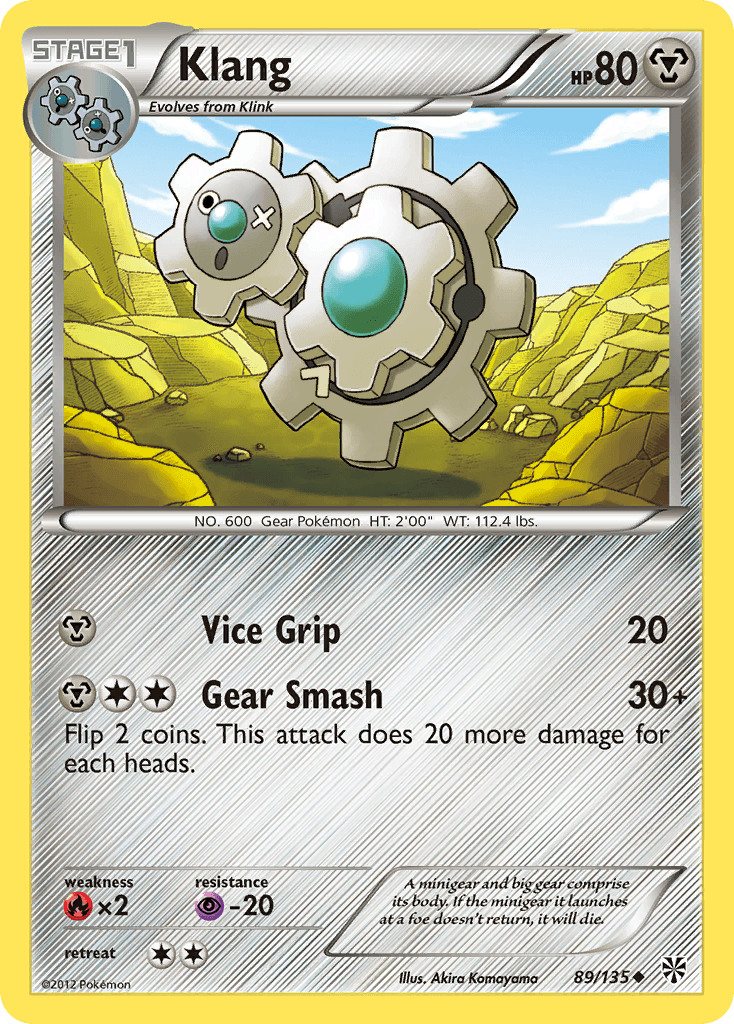 Carta Pokémon Klang 89