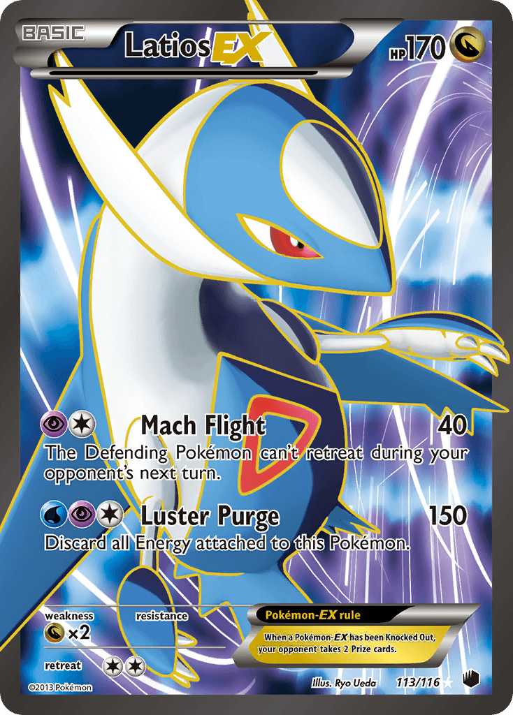Carta Pokémon Latios-EX 113