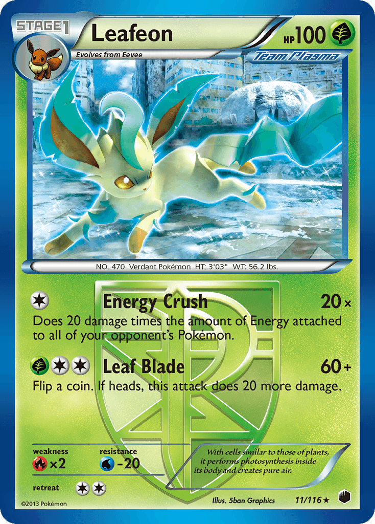 Carta Pokémon Leafeon 11