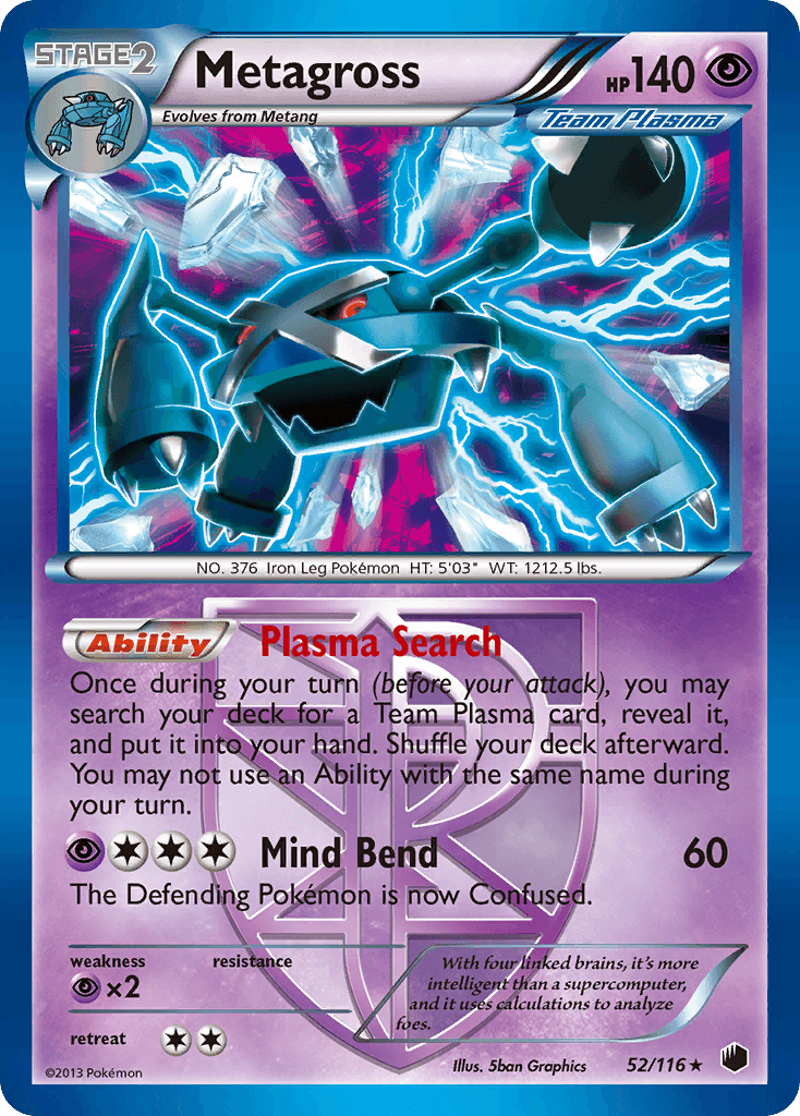 Carta Pokémon Metagross 52