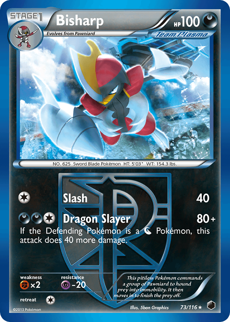 Carta Pokémon Bisharp 73
