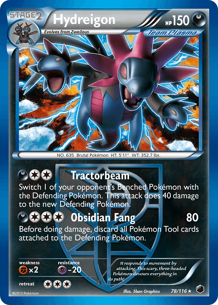 Carta Pokémon Hydreigon 78
