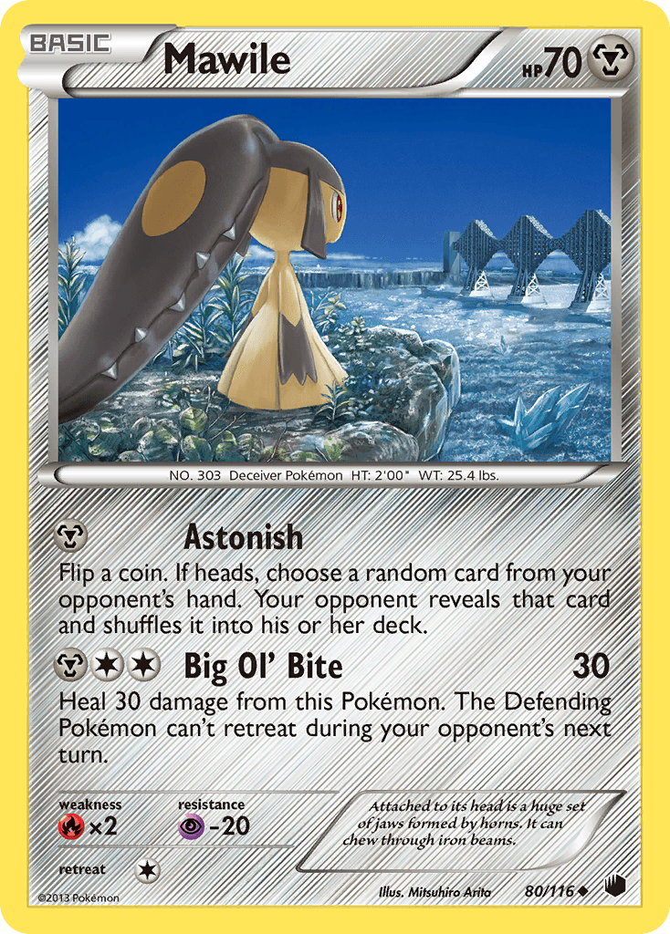 Carta Pokémon Mawile 80