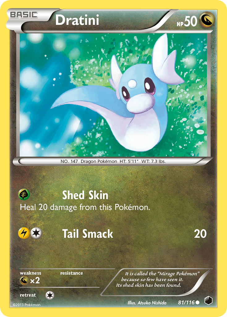 Carta Pokémon Dratini 81