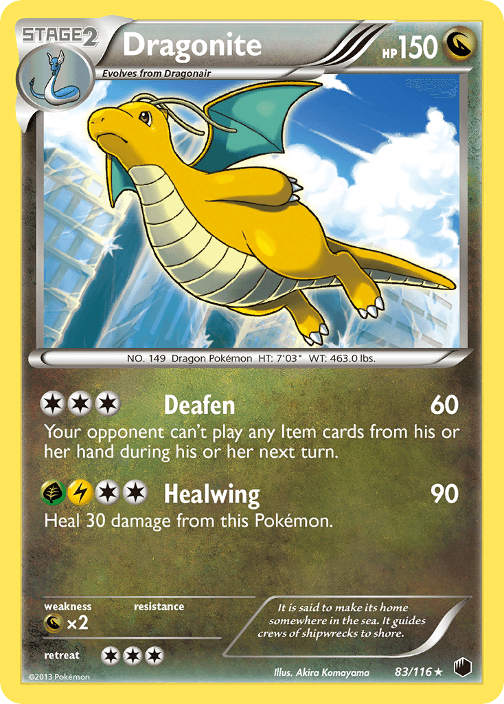 Carta Pokémon Dragonite 83