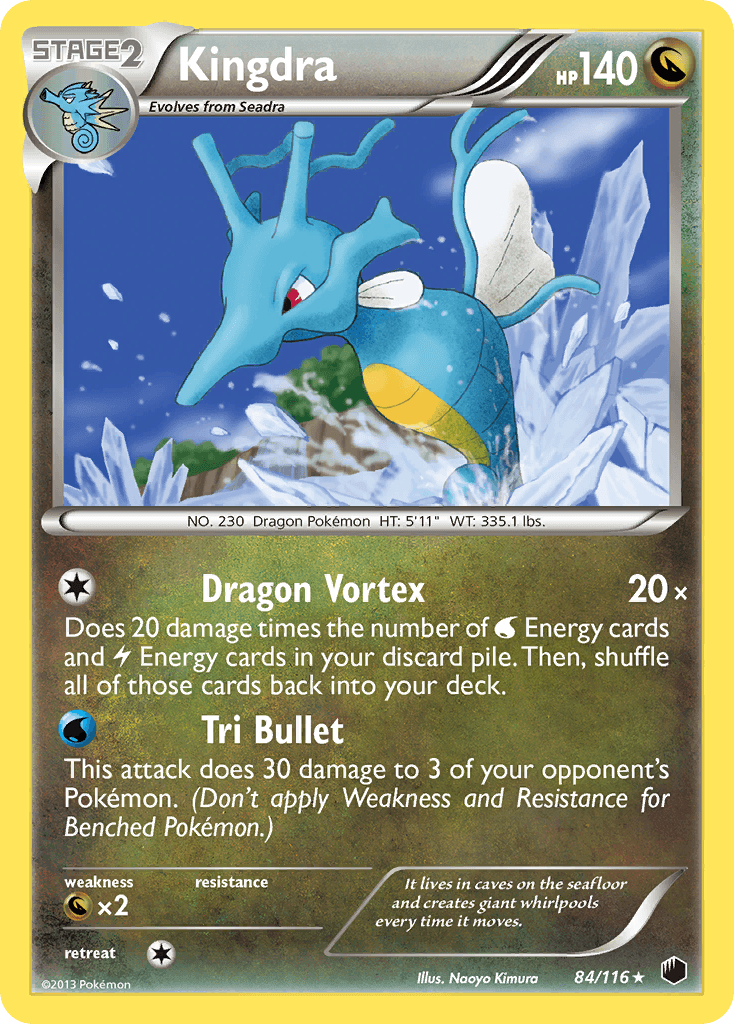 Carta Pokémon Kingdra 84
