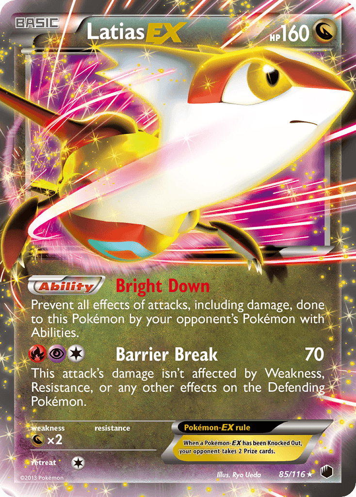 Carta Pokémon Latias-EX 85