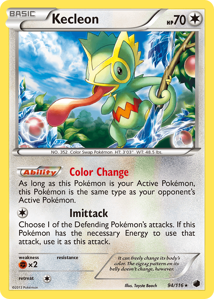 Carta Pokémon Kecleon 94