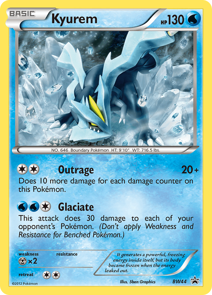 Carta Pokémon Kyurem BW44