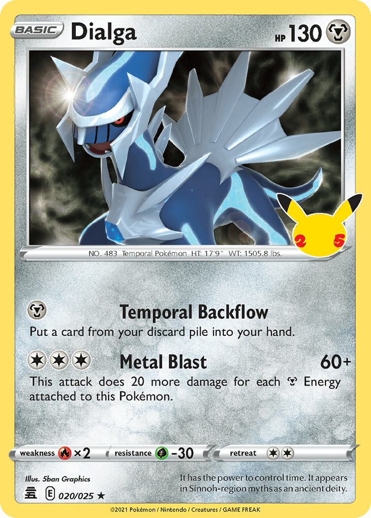 Carta Pokémon Dialga 20