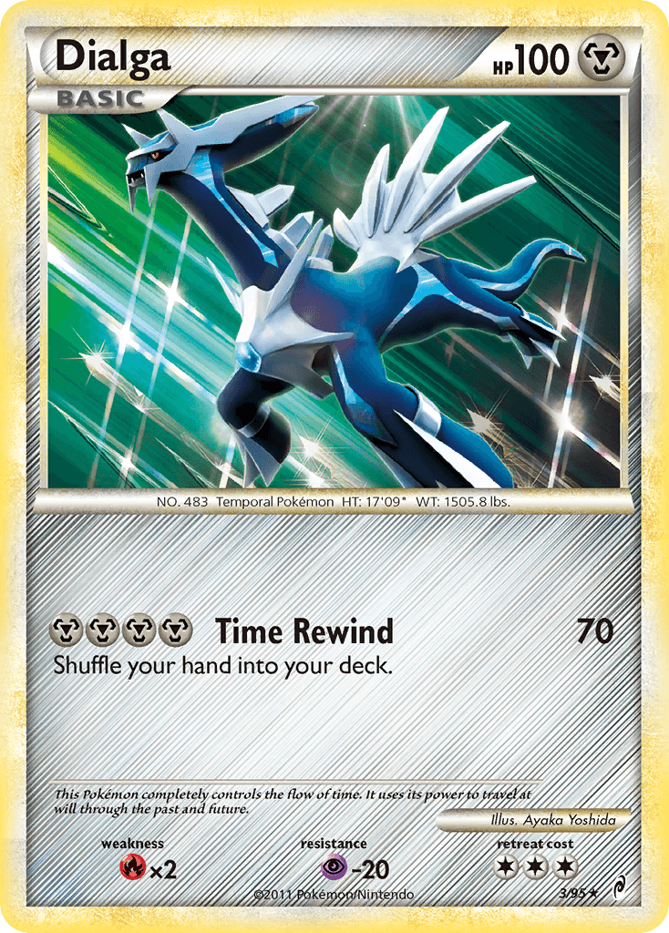 Carta Pokémon Dialga 3
