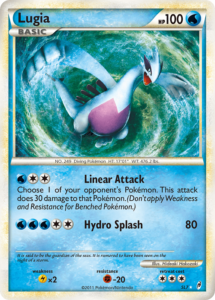 Carta Pokémon Lugia SL7