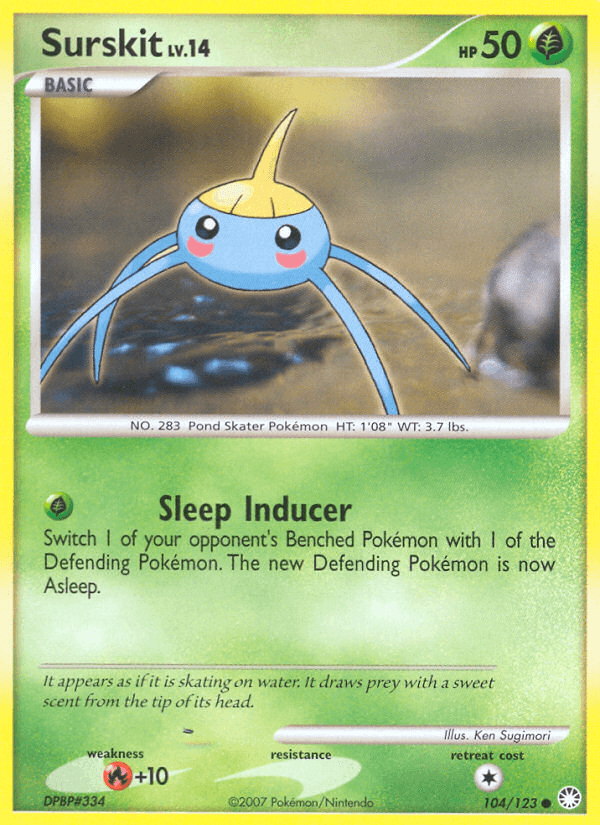 Carta Pokémon Surskit 104