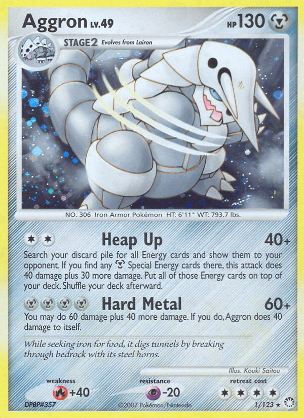 Carta Pokémon Aggron 1