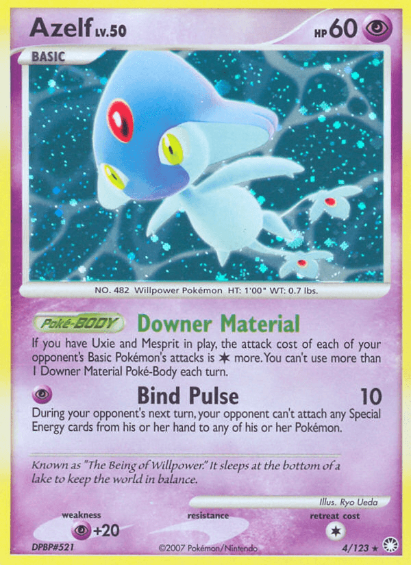 Carta Pokémon Azelf 4