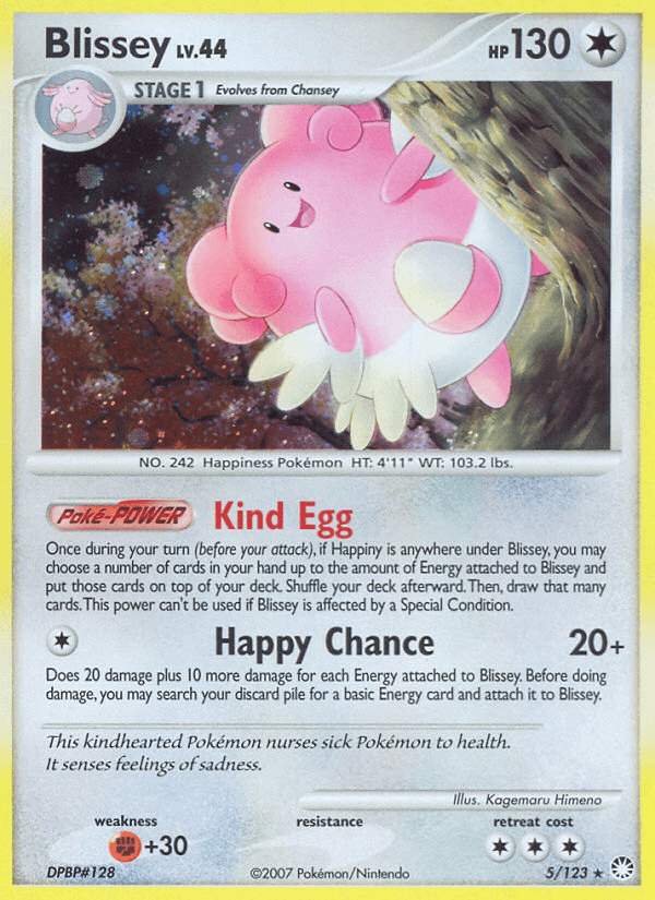 Carta Pokémon Blissey 5