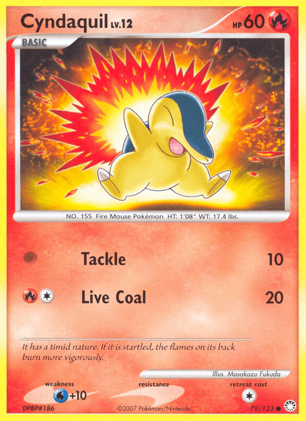 Carta Pokémon Cyndaquil 79