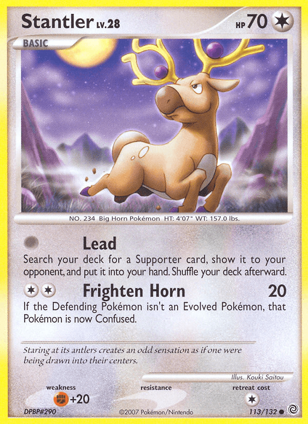 Carta Pokémon Stantler 113