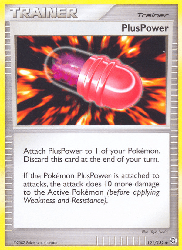 Carta Pokémon PlusPower 121 de Secret Wonders