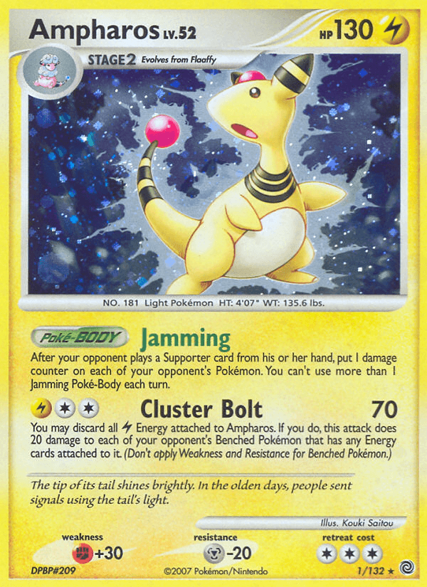 Carta Pokémon Ampharos 1