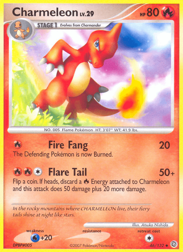 Carta Pokémon Charmeleon 46