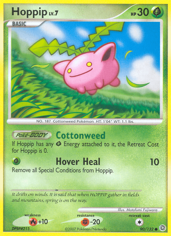 Carta Pokémon Hoppip 90