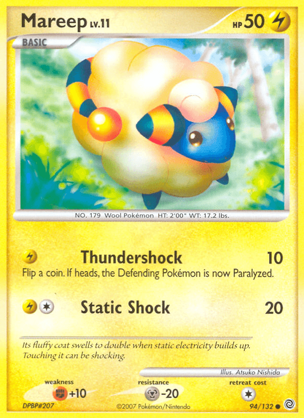 Carta Pokémon Mareep 94