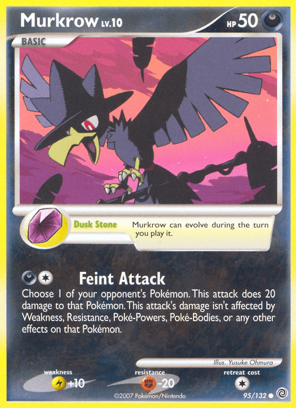 Carta Pokémon Murkrow 95