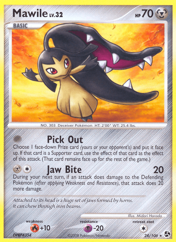 Carta Pokémon Mawile 24