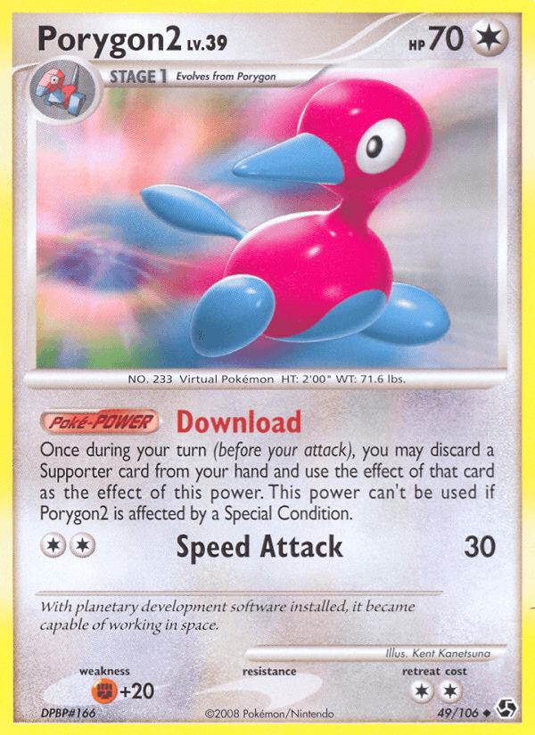 Carta Pokémon Porygon2 49