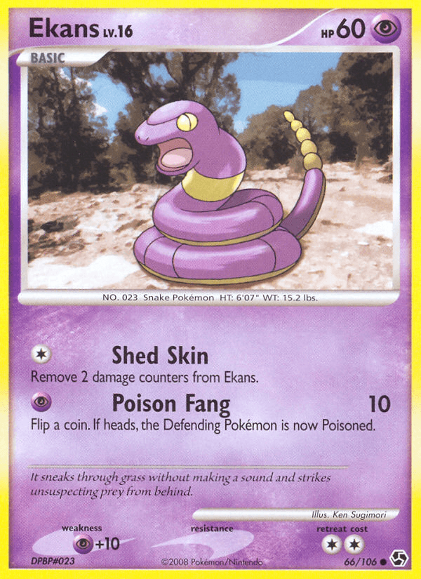 Carta Pokémon Ekans 66