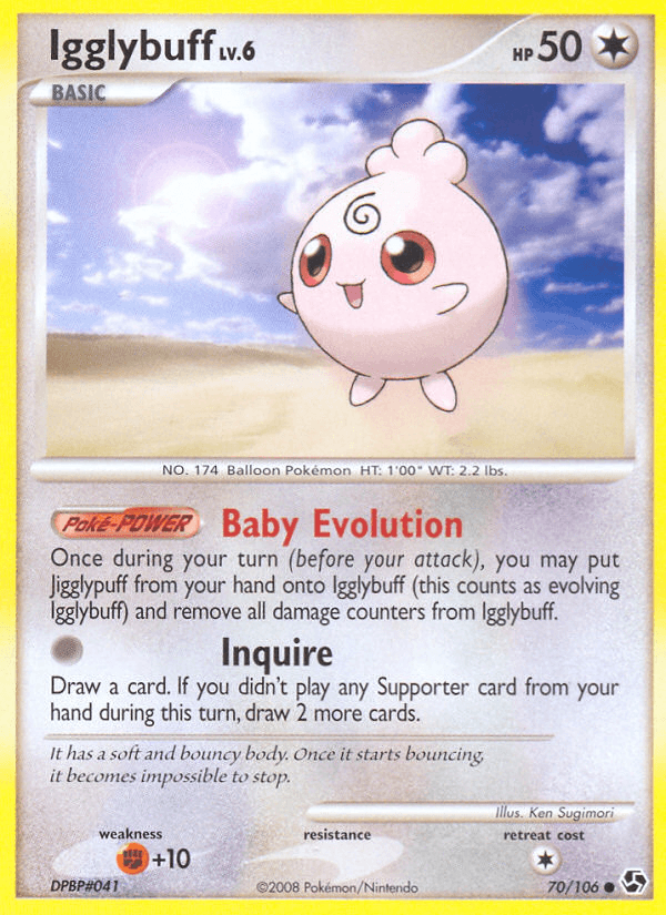 Carta Pokémon Igglybuff 70