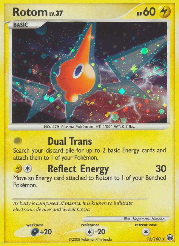 Carta Pokémon Rotom 13