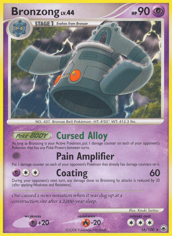 Carta Pokémon Bronzong 16