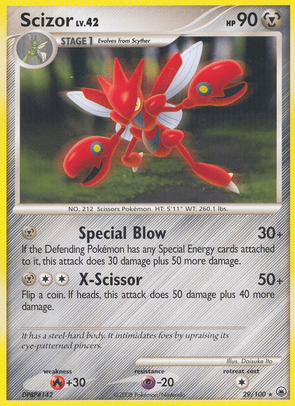 Carta Pokémon Scizor 29