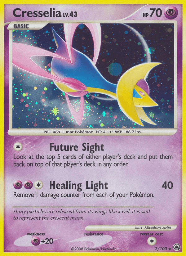 Carta Pokémon Cresselia 2
