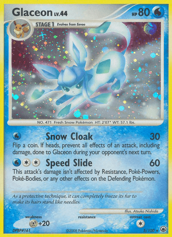 Carta Pokémon Glaceon 5