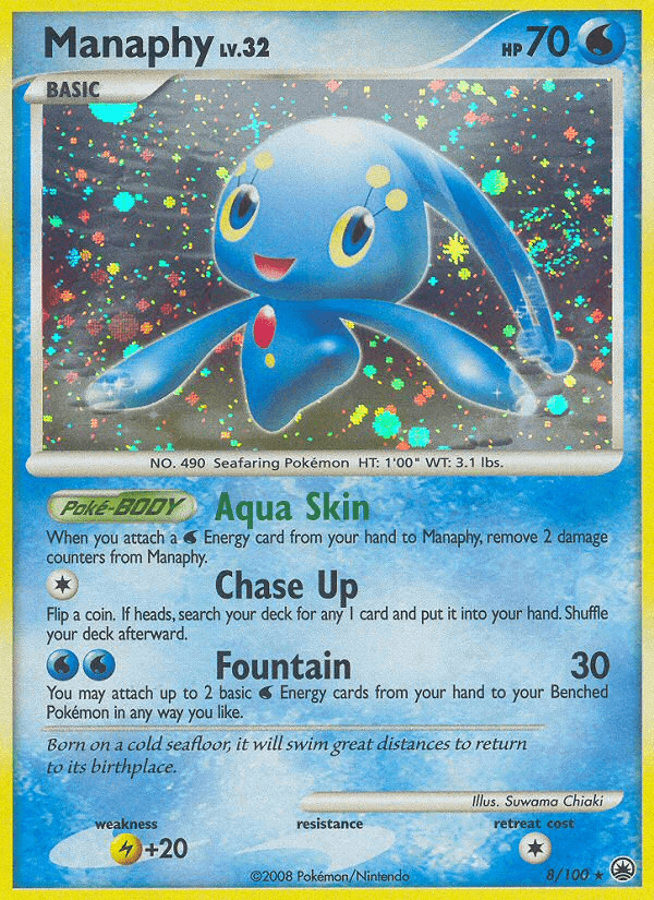 Carta Pokémon Manaphy 8