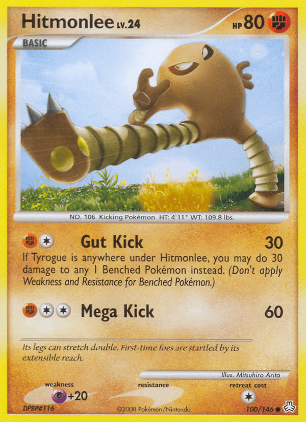 Carta Pokémon Hitmonlee 100