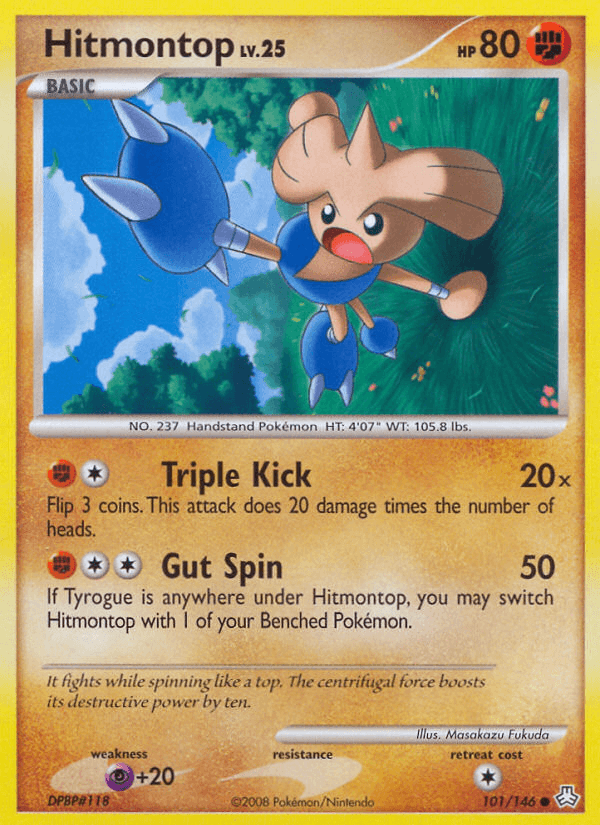 Carta Pokémon Hitmontop 101
