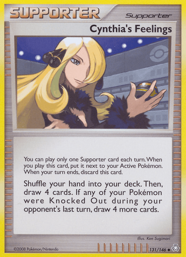 Carta Pokémon Cynthia's Feelings 131 de Legends Awakened