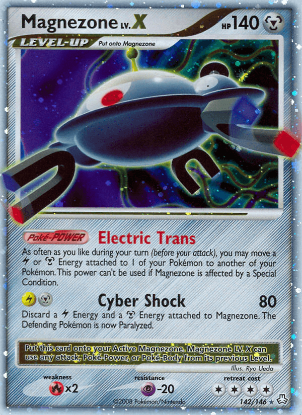 Carta Pokémon Magnezone LV.X 142
