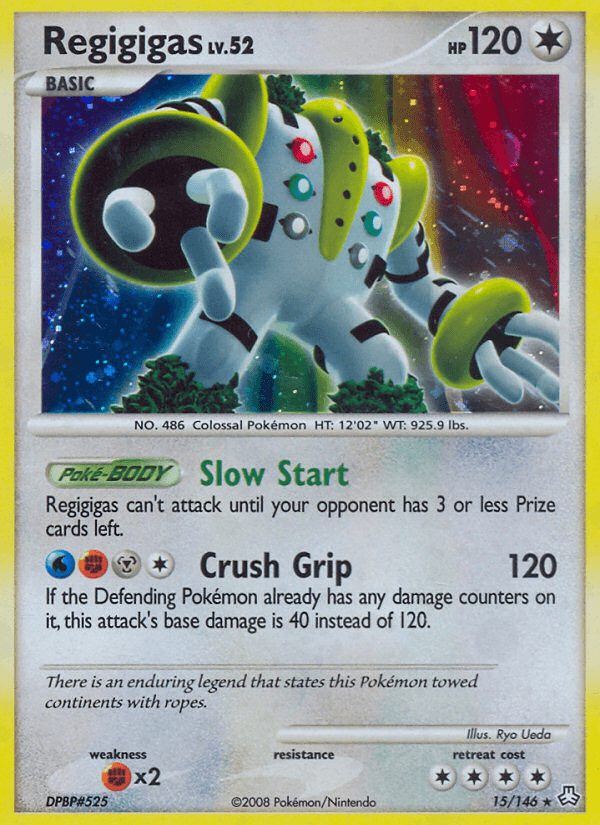 Carta Pokémon Regigigas 15