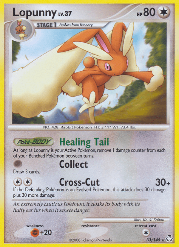 Carta Pokémon Lopunny 33